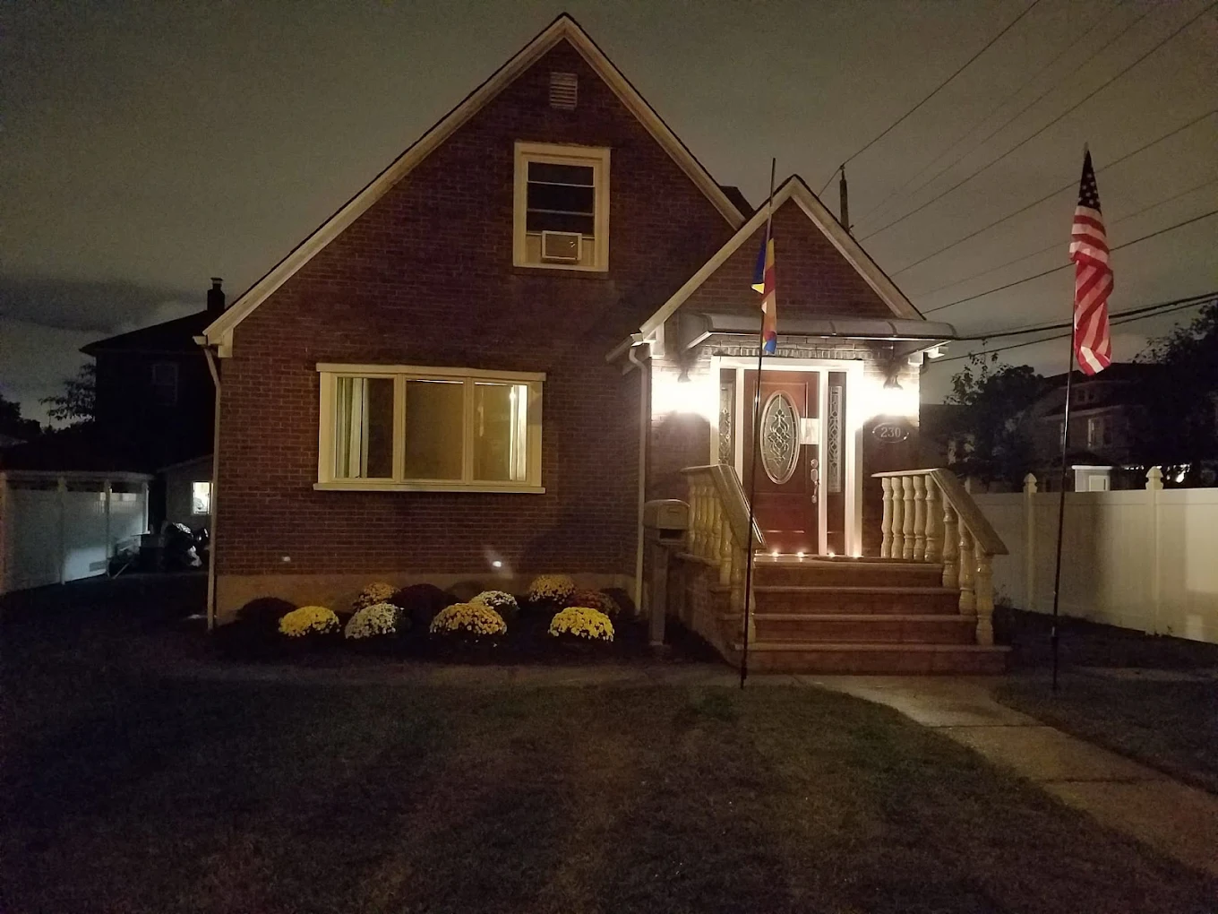 Buddha Meditation Center New York — our temple at dusk